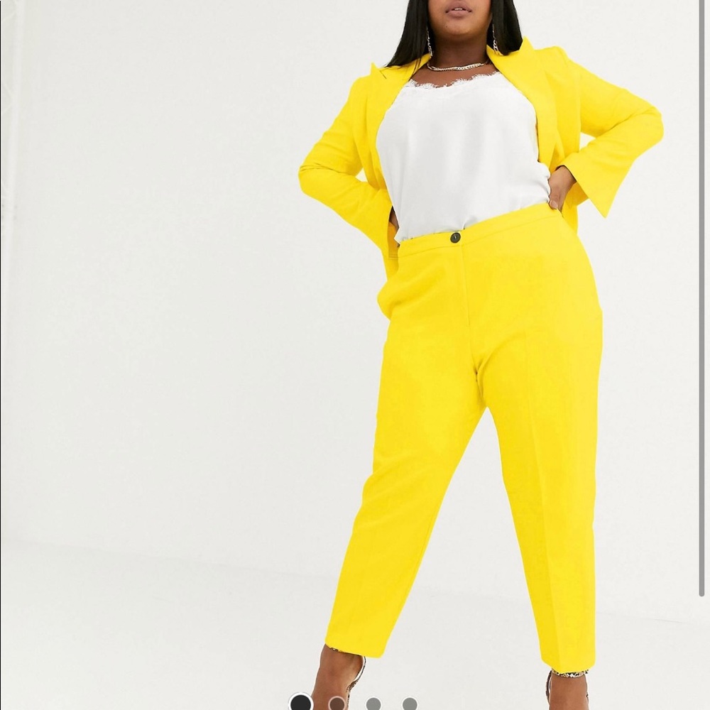 ASOS Design Curve pop suit set